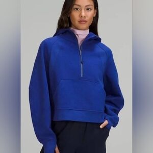 Lululemon Scuba Oversized Half-Zip Hoodie - Psychic